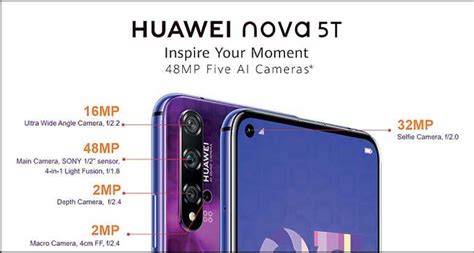 Inspire Your Moment With Huawei Nova 5ts Ai Cameras Daily Ft