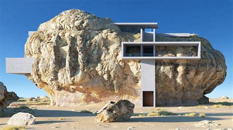 House Inside A Rock Set In Stone Ubm Magazin