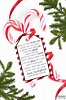 The Legend of Candy Cane Poem - Free Christmas Printable Gift Tag