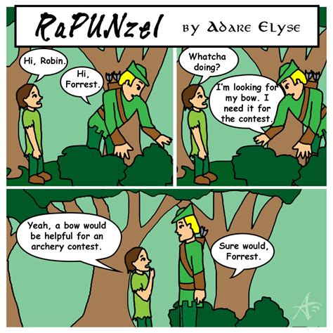 Comic Robin Hood Adare Elyse