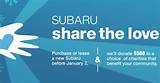 Pictures of Subaru Share The Love Event Commercial