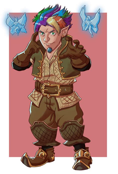 Pathfinder Gnome Commission By Marioferro On Deviantart