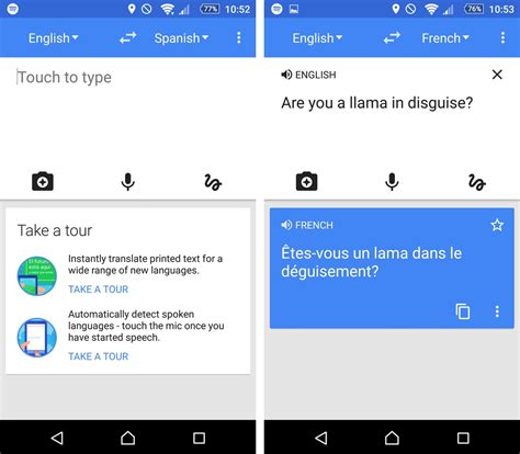 View translations easily as you browse the web. Google Translate is now available in-app on all Android ...