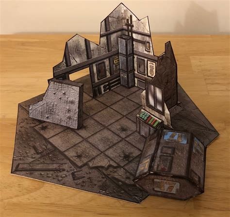 Papercraft Dungeon Furniture Warlock Tiles Accessory Dungeon