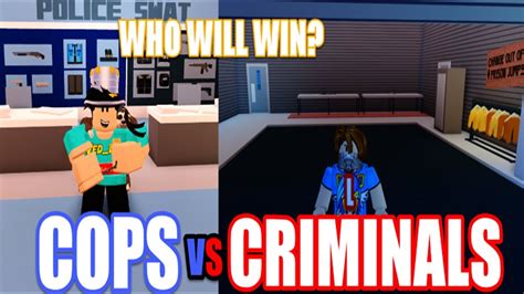 2 Cops Vs 2 Criminals Arresting And Robbing Competition Youtube