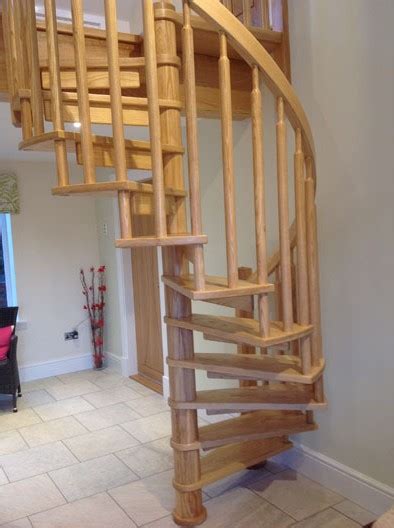 Bespoke Wooden Spiral Staircases British Spirals And Castings