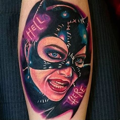Image Result For Catwoman Tattoo Tattoos Body Tattoos Portrait Tattoo