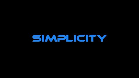Simplicity Youtube