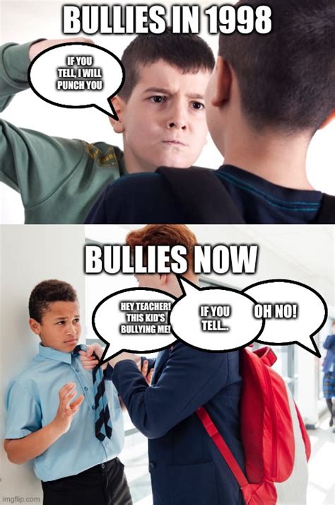 Squidward School Bully Meme