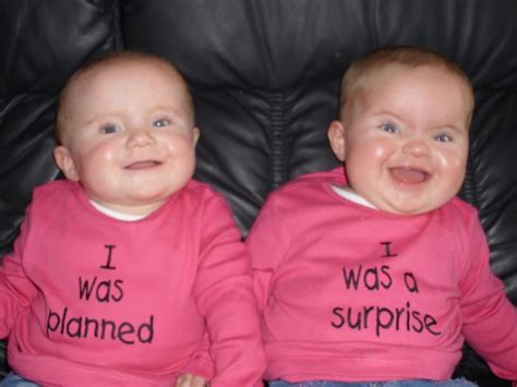 Twins Planned And Surprise Funny Babies Twin Humor Tumblr Funny
