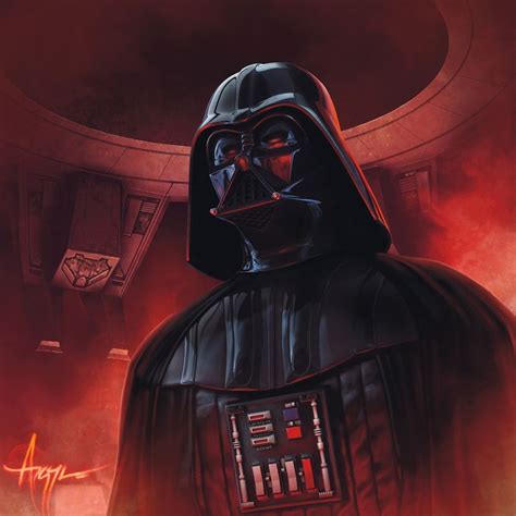 Discover How Steve Argyle Created His Darth Vader Using Maya Painter