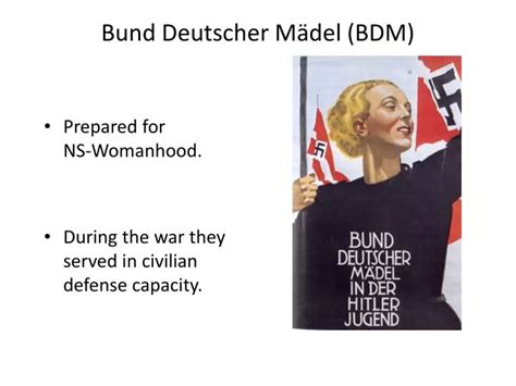 Ppt Bund Deutscher Mädel Bdm Powerpoint Presentation Free Download Id4684811