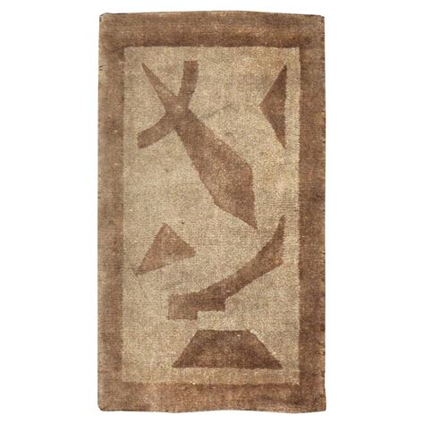French Art Deco Rug At 1stdibs