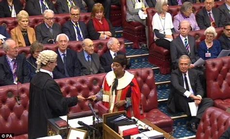 House Of Lords Welcomes Doreen Lawrence Daily Mail Online