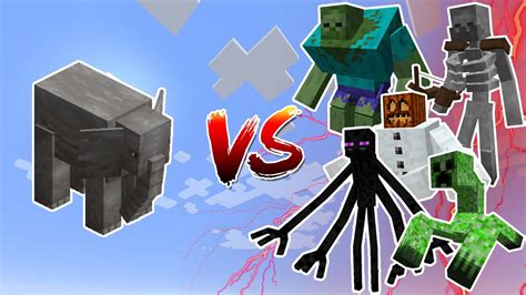 Elephant Alexs Mobs Vs Mutant Monsters Mob Battles In Minecraft