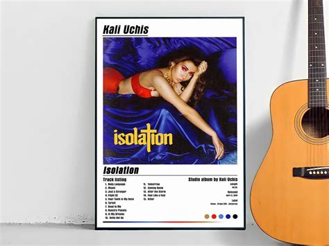 Kali Uchis Isolation Album Cover Poster Etsy