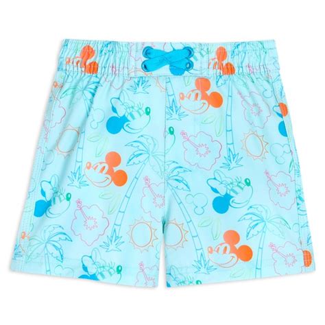 Mickey And Minnie Mouse Swim Trunks For Baby Shopdisney