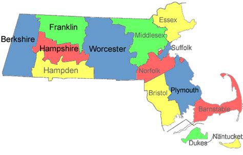 Old Maps Of Massachusetts