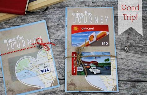 How to make travel gift certificates in word. {Free Printable} Enjoy the Journey Graduation Gift Card Holder | GCG