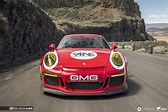 Salzburg Livery Porsche 991 GT3 White on Red - KI Studios