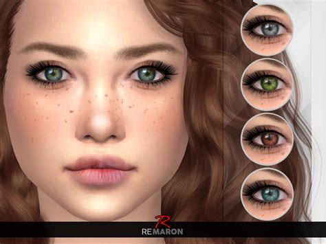 The Sims Resource Realistic Eye N12 All Ages By Remaron • Sims 4