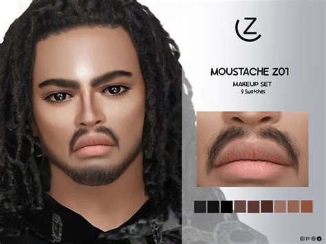 The Sims Resource Moustache Z01