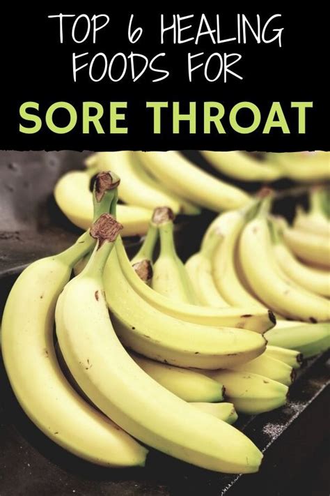 Top 6 Healing Foods For A Sore Throat In 2020 Organic Health Healing