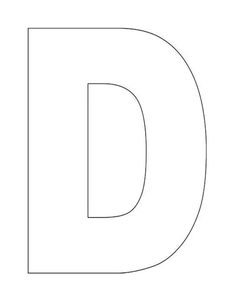 Letter D Template And Song For Kids From Kiboomu Worksheets Preschool