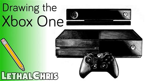 Xbox One Drawing Fan Art Time Lapse Youtube