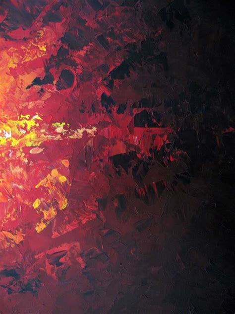 Fire Abstract Painting Element Of Fire Abstract Texture