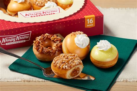 These New Bite Size Doughnuts At Krispy Kreme Are Mini Versions Of Your