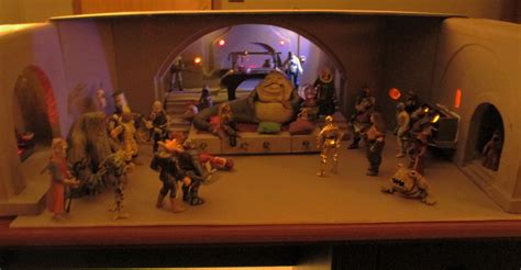 Custom Diorama Display Scene From Star Wars Return Of The Jedi Ryobi