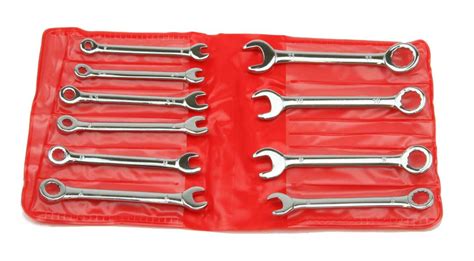 T And E Tools 5594 10pc Metric Mini Combination Wrench Set Mm