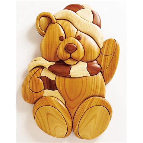 Intarsia Teddy Woodworking Plan From Wood Magazine