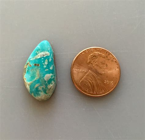 C365 Carico Lake Turquoise Cabochon Natural 115 Carat Cab Stone