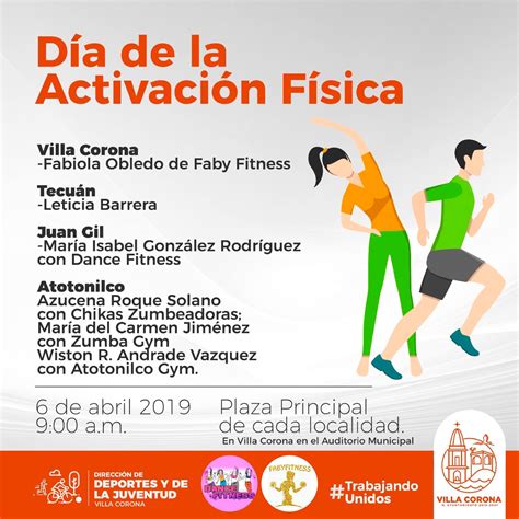 Día de activación física H Ayuntamiento de Villa Corona