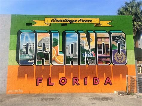 Street art/murals: Orlando - Inspiring post | Orlando photos, Orlando flordia, Downtown orlando