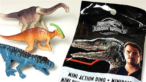 Jurassic World Fallen Kingdom Mini Action Dino Wave 3 Blind Bag Carnotaurus Action Figures Tv