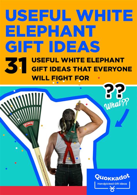 31 useful white elephant t ideas everyone will fight for quokkadot