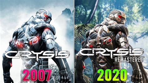 Crysis Remastered Vs Crysis Original Graphics Comparison 4k Youtube