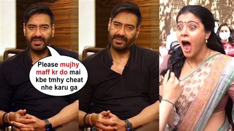 Ajay Devgns Breakdown After His Divorce News With Kajol Devgan Youtube