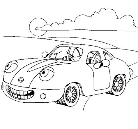 Love Bug Herbie The Movie Coloring Page Pages Sketch Coloring Page