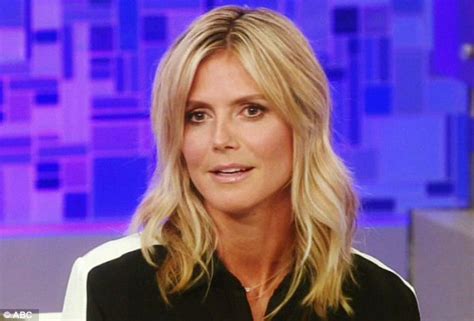 Heidi Klum Denies Affair With Seal On Katie Couric Show Daily Mail Online