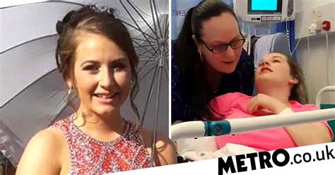 Girl Paralysed Day She Finished Physio To Learn To Walk After Accident Metro News