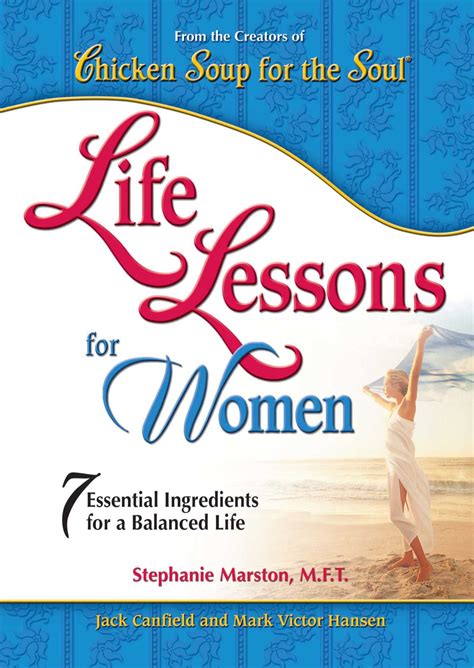 Life Lessons For Women Book By Jack Canfield Mark Victor Hansen Stephanie Marston Official