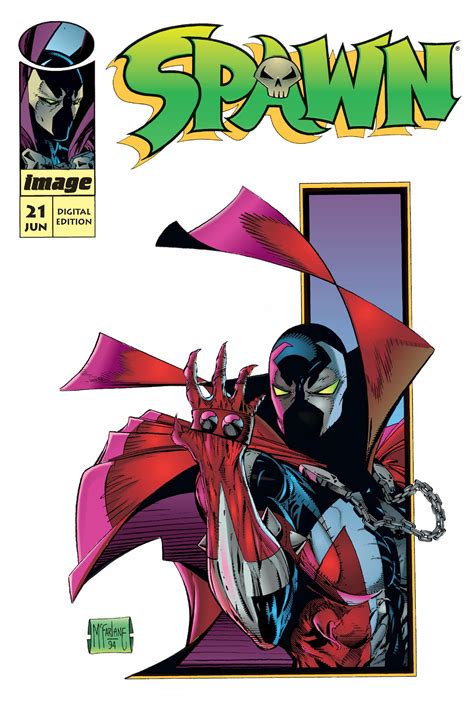 Spawn 21 Cover Art By Todd Mcfarlane Spawn Comics Image Comics