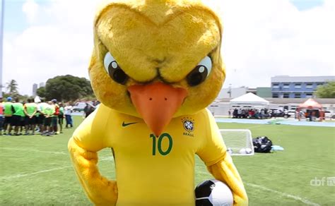 Brazil Have A New Mascot And He Looks Like An Evil Tweety Bird Fox Sports