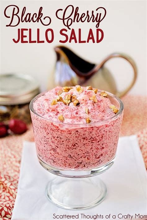 Black Cherry Jello Salad Swanky Recipes Simple Tasty Food Recipes