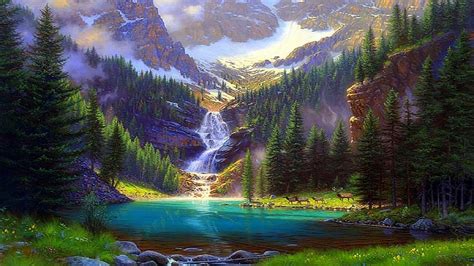 Panoramic Nature Hd Wallpaper