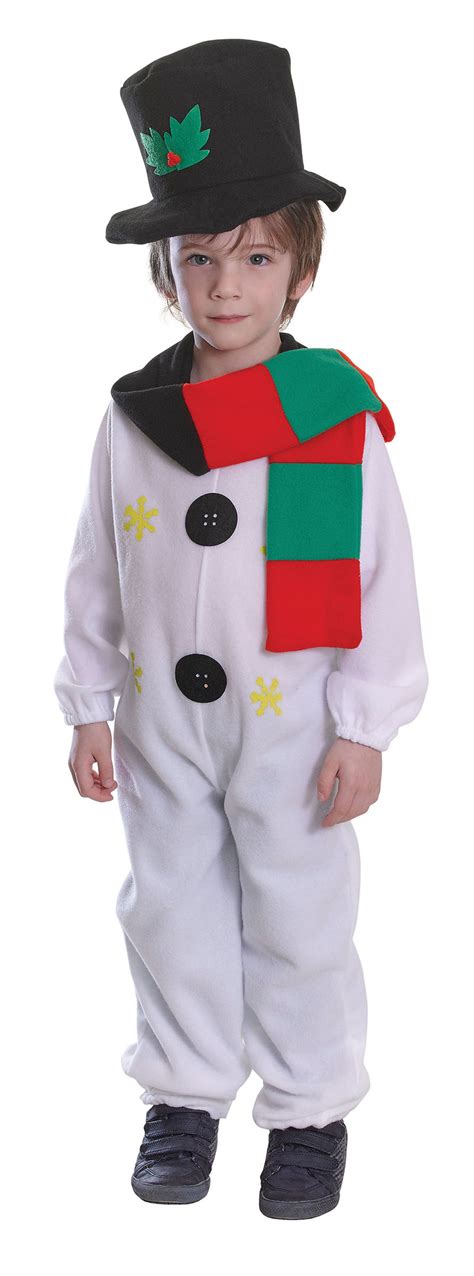 Snowman Kids Costume Christmas Nativity Play